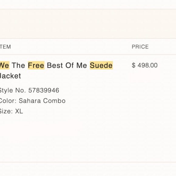 Free People We the Free Best of Me Suede Jacket - Picture 7 of 7